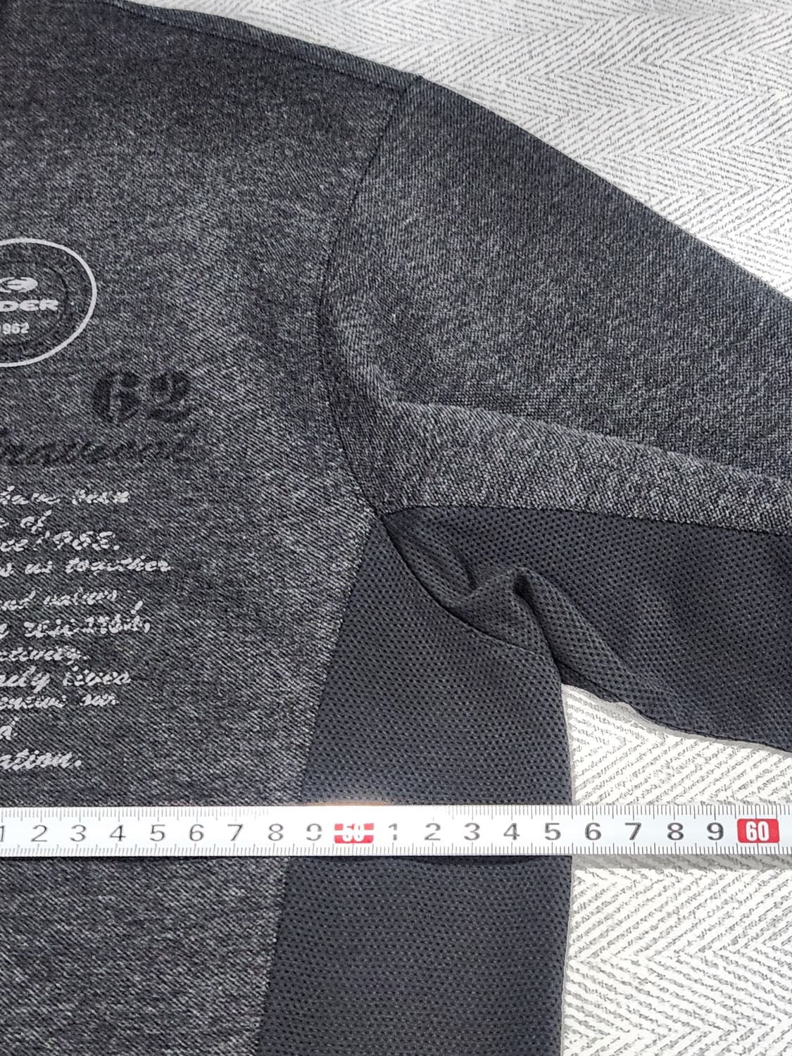 [110] 아이더 진회색 카라티 남성 110사이즈 XXL 상품이미지7