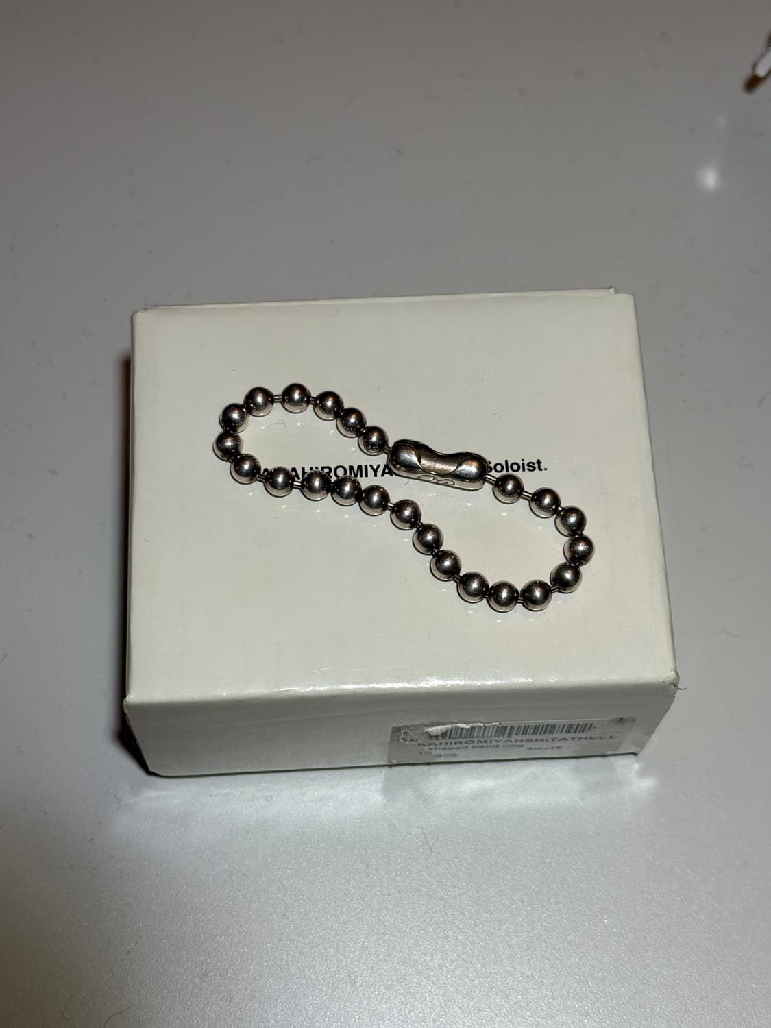 솔로이스트 볼체인 팔찌 L 상품이미지1