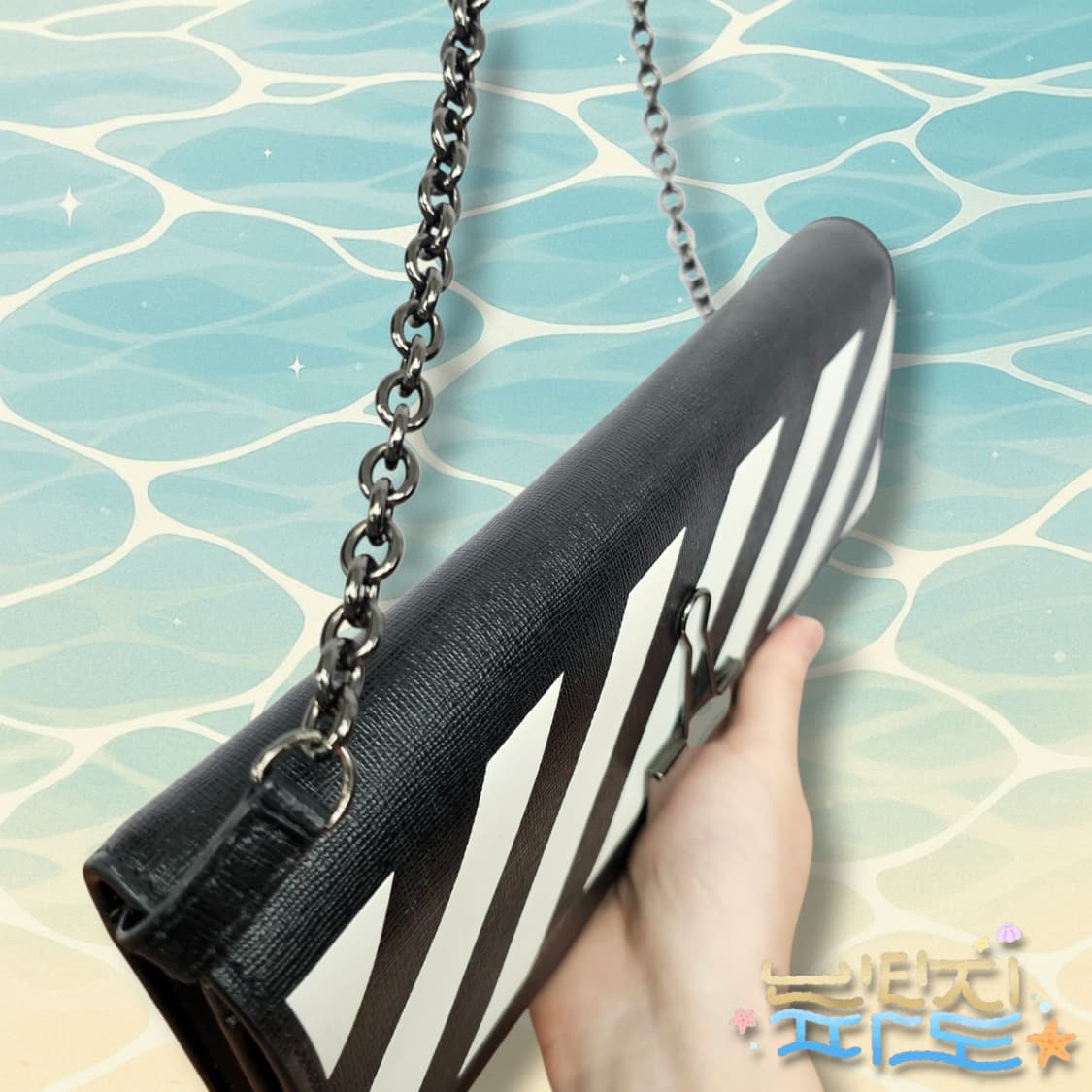 Off White 22SS 다이애그널 바인더클립 미니백 상품이미지7