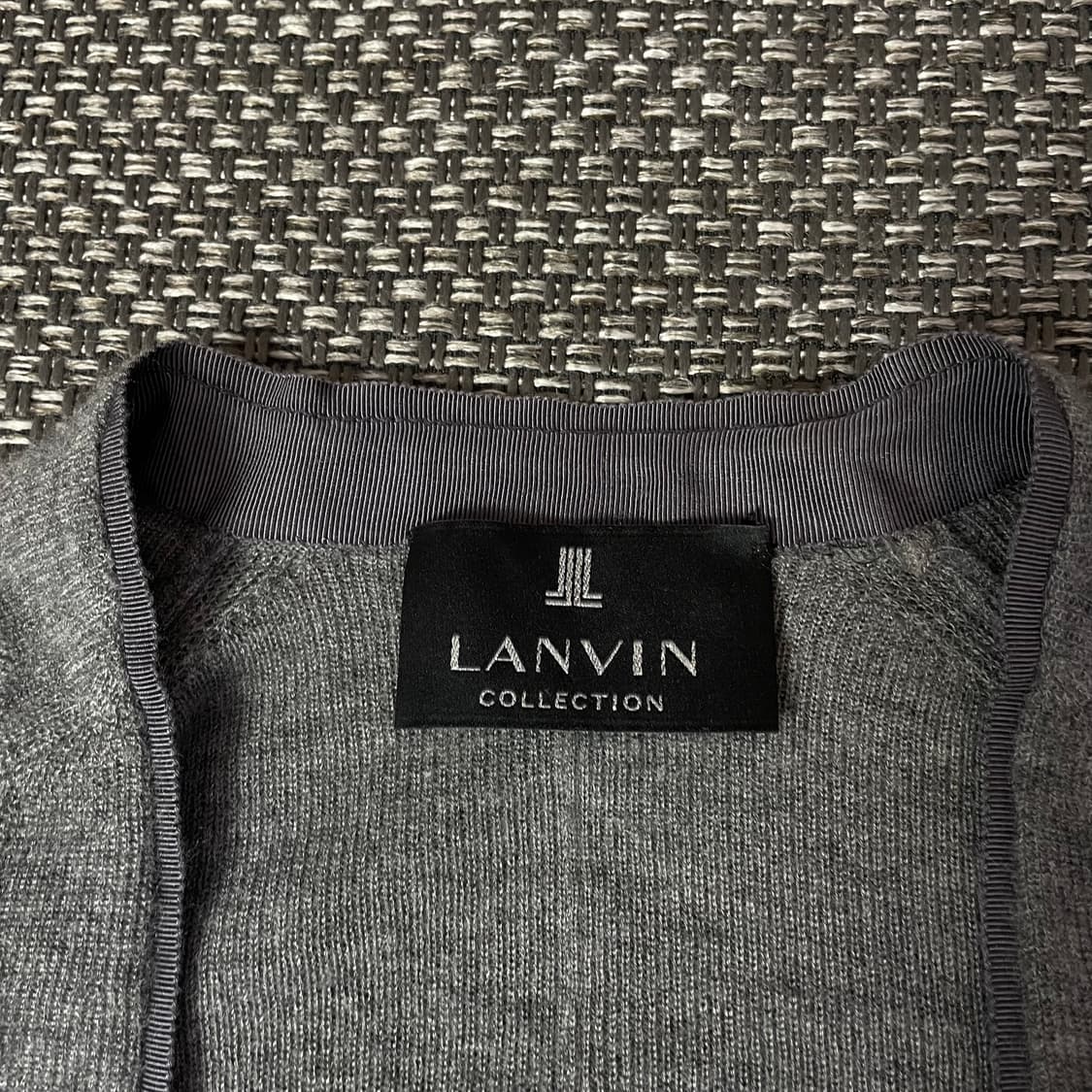 랑방 그레이 롱 오픈 가디건 F 상품이미지4