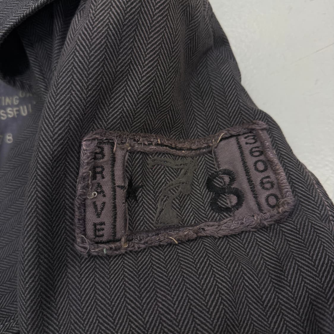 디젤 Y2K 코튼 크롭 라이더 자켓 상품이미지8