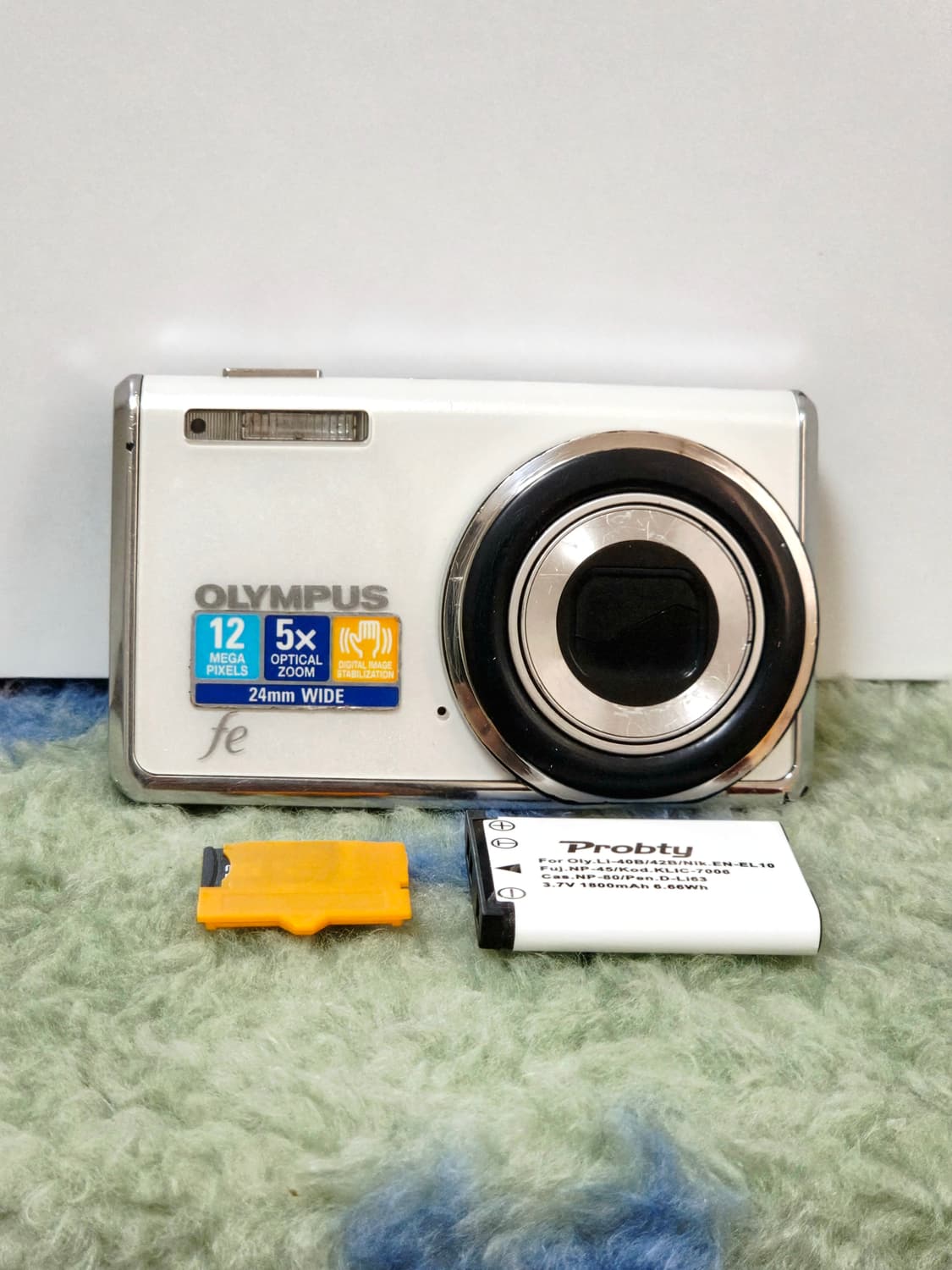 (작례O) 올림푸스 fe5020 디지털카메라 화이트 상품이미지1