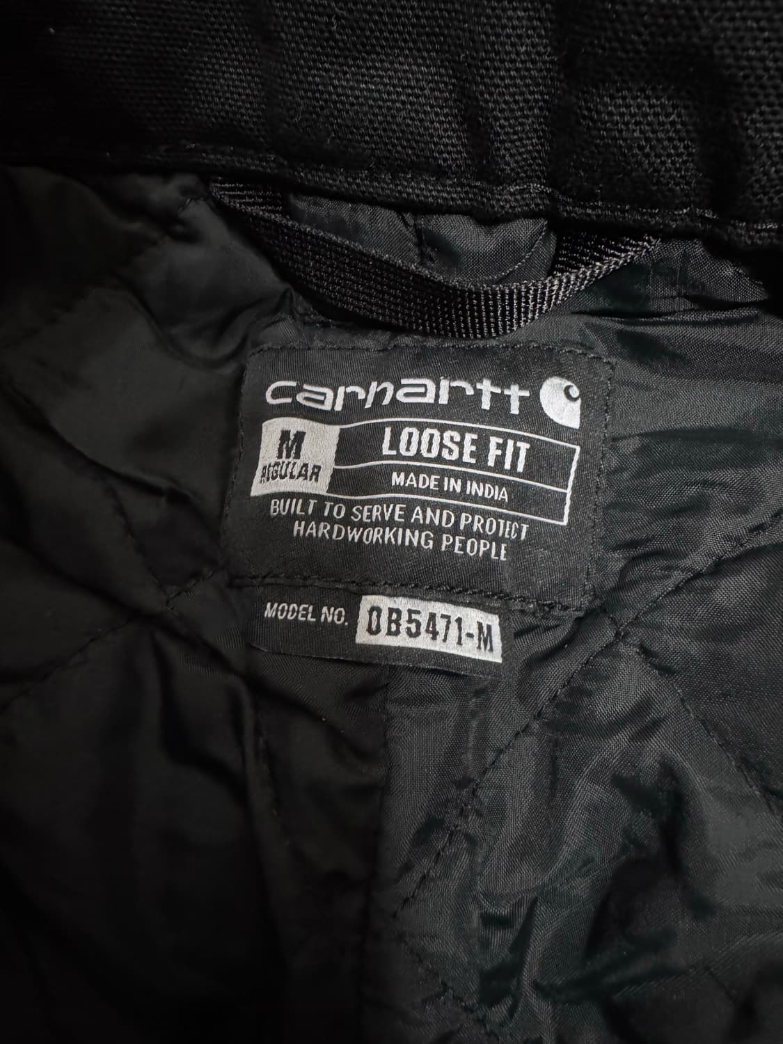 M 칼하트 워시드 덕 인슐레이티드 팬츠 상품이미지8