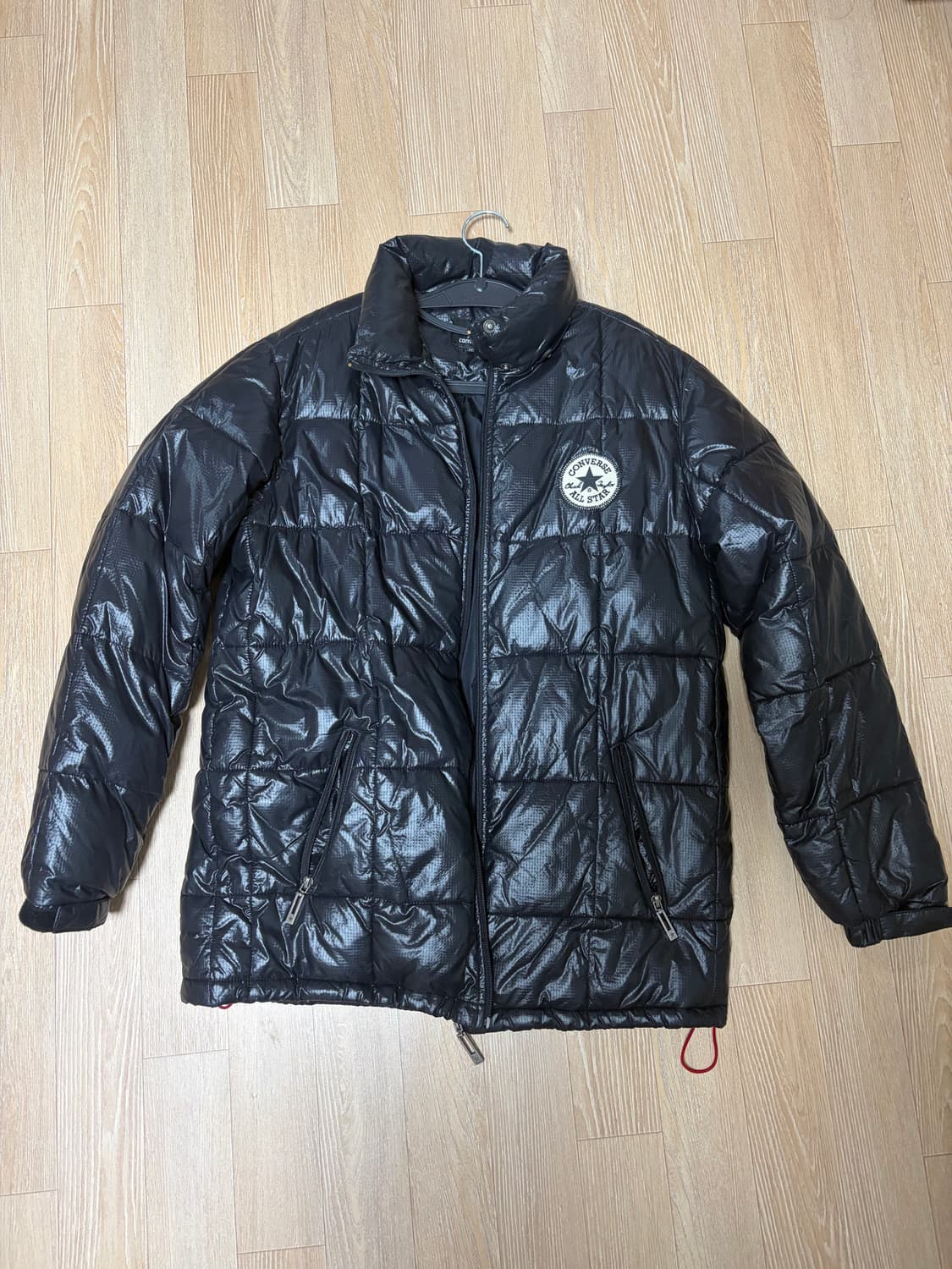 컨버스 패딩 대형 로고 상품이미지4