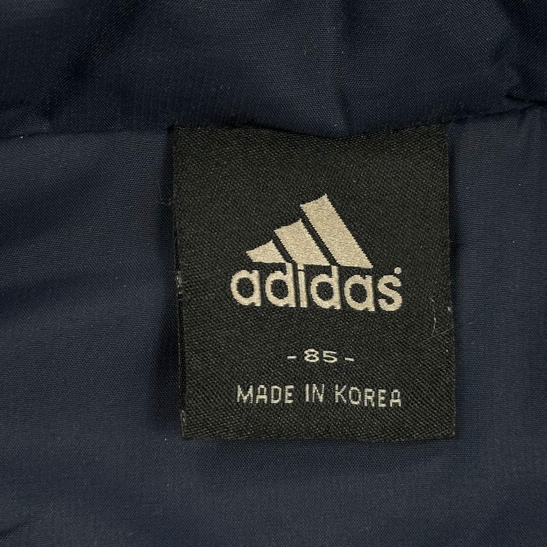 아디다스 og 올드스쿨 여성 후디 누빔 점퍼 네이비 여성XS 상품이미지5