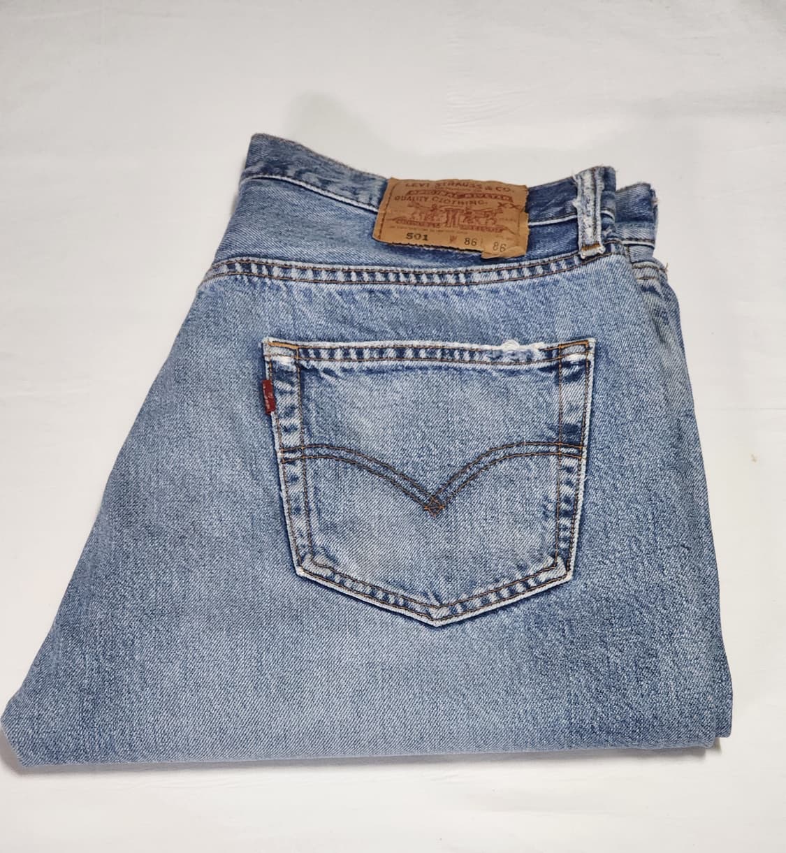 리바이스 501 빈티지 데님 팬츠 W34L34 MADE IN KOREA 상품이미지1