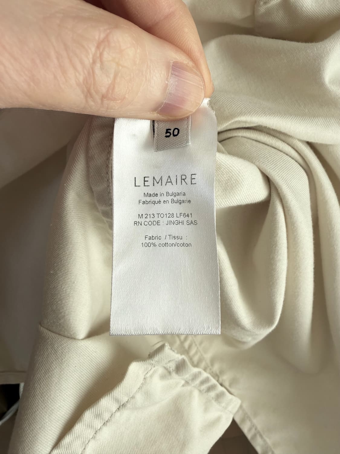 르메르 더블 포켓 코튼 셔츠 50 상품이미지4