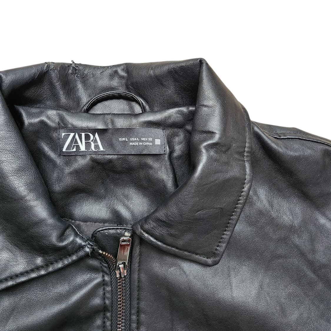 자라 가죽자켓 상품이미지2