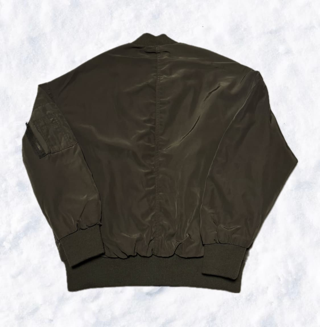 Japanese Vintage GRL 카키 항공점퍼 상품이미지3