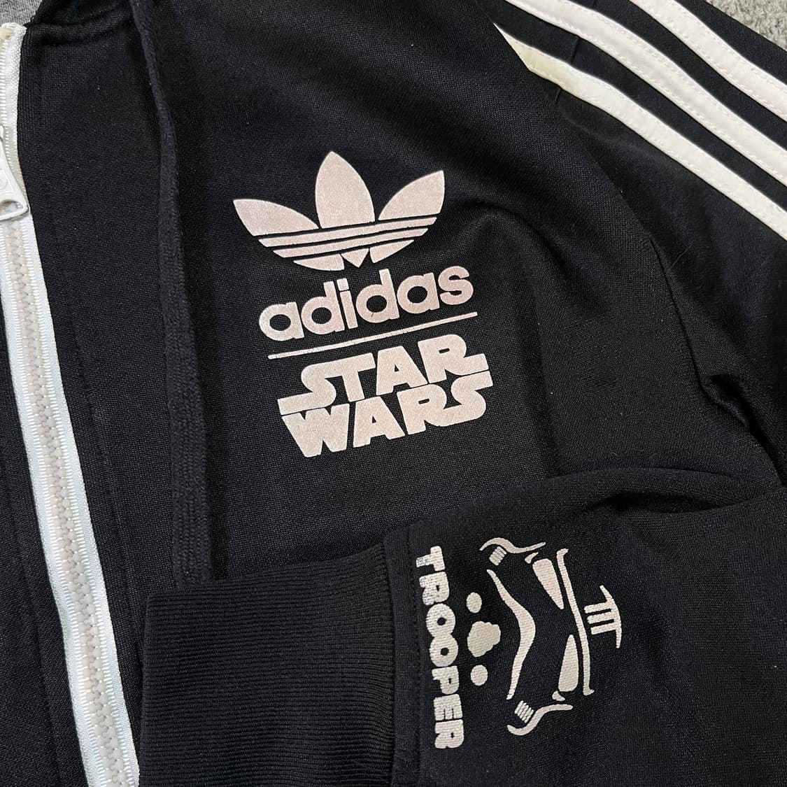 아디다스 x 스타워즈 후드 트랙탑 져지 상품이미지3