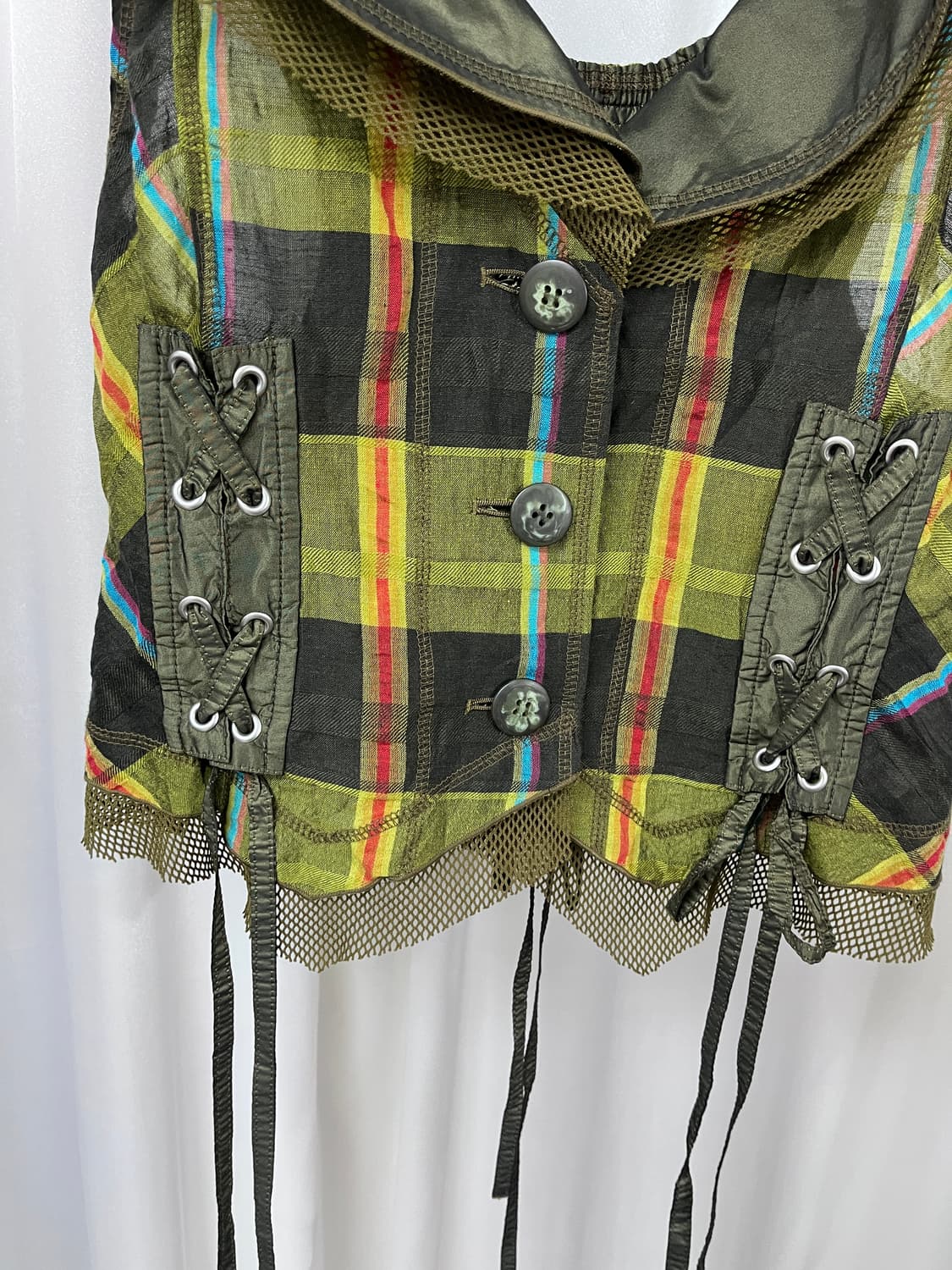 E-clat y2k vest  상품이미지2