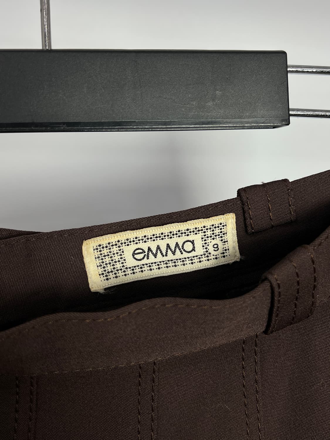 EMMA 플리츠 울 롱 스커트  상품이미지4