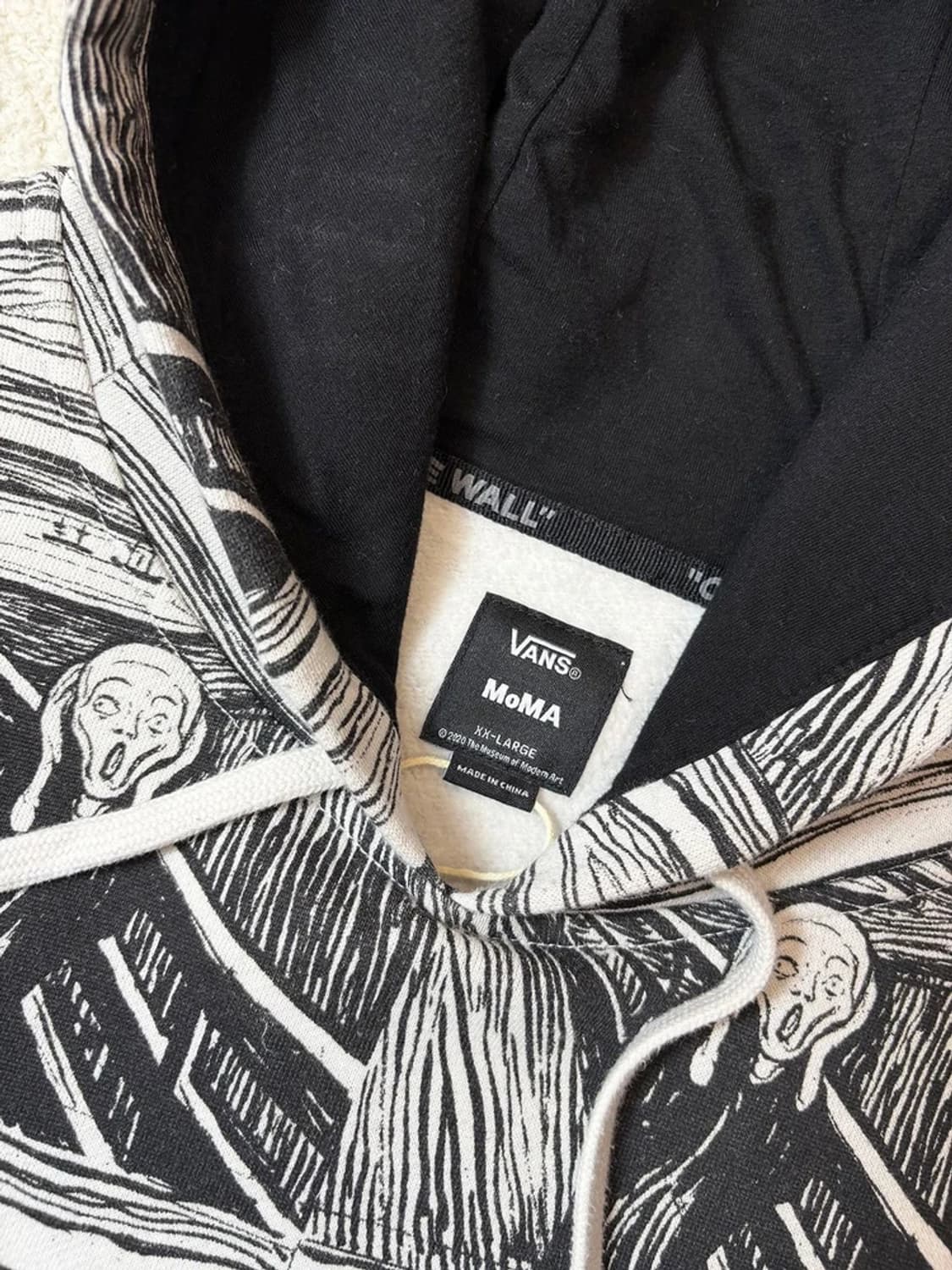 VANS x MoMA 에드바르트 뭉크 풀오버 후드티 PN6466    상품이미지4