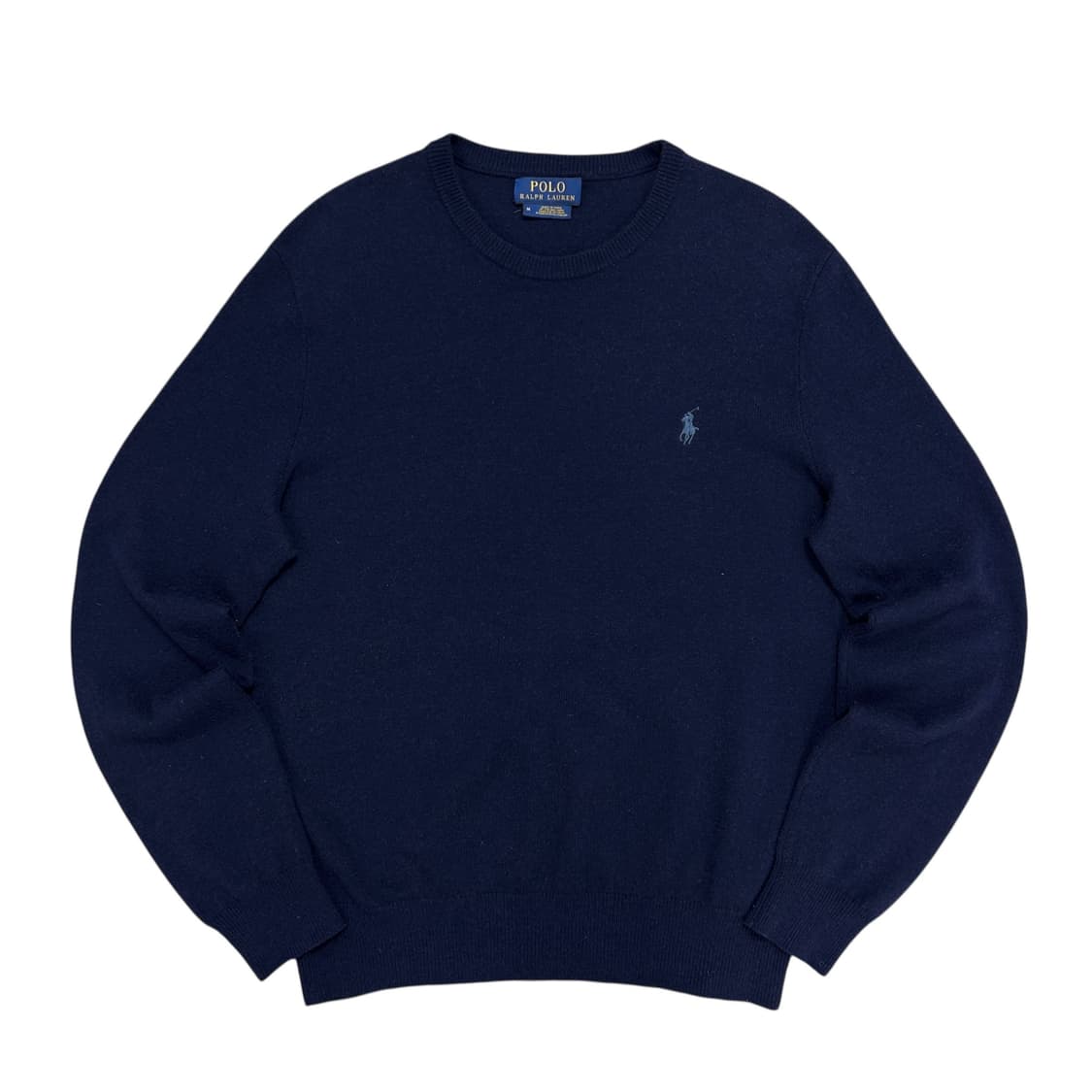 폴로 메리노울 네이비 니트(M) 상품이미지1