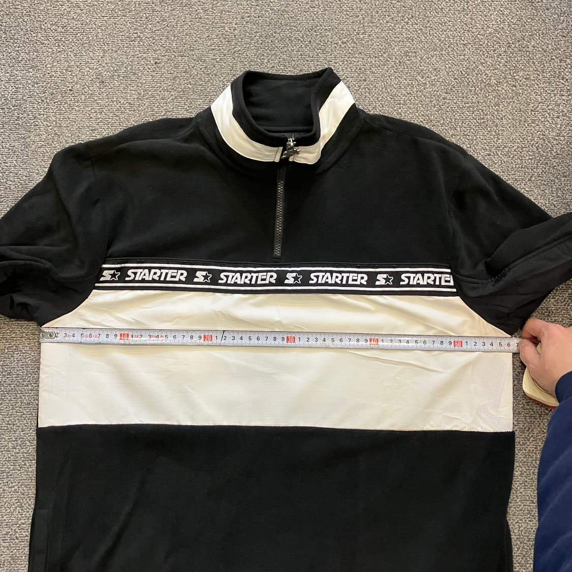 198 스타터 아노락 반집업 플리스 맨투맨 상품이미지8