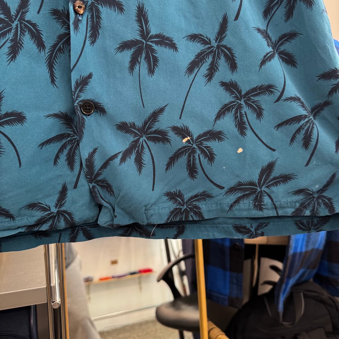 Two Palms 야자수 하와이안 셔츠 made in Hawaii (L) 상품이미지3