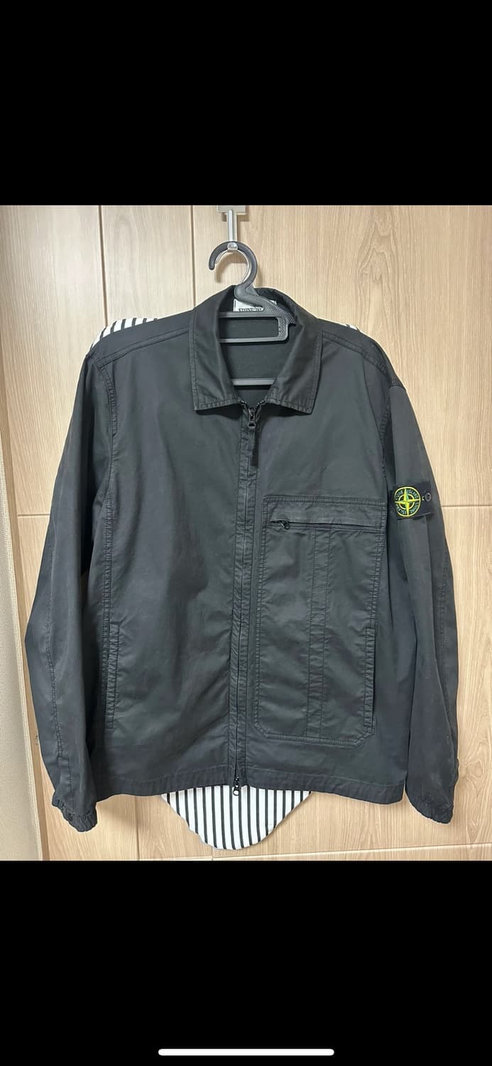 스톤아일랜드 21SS 코튼 트윌 오버셔츠 자켓 상품이미지3