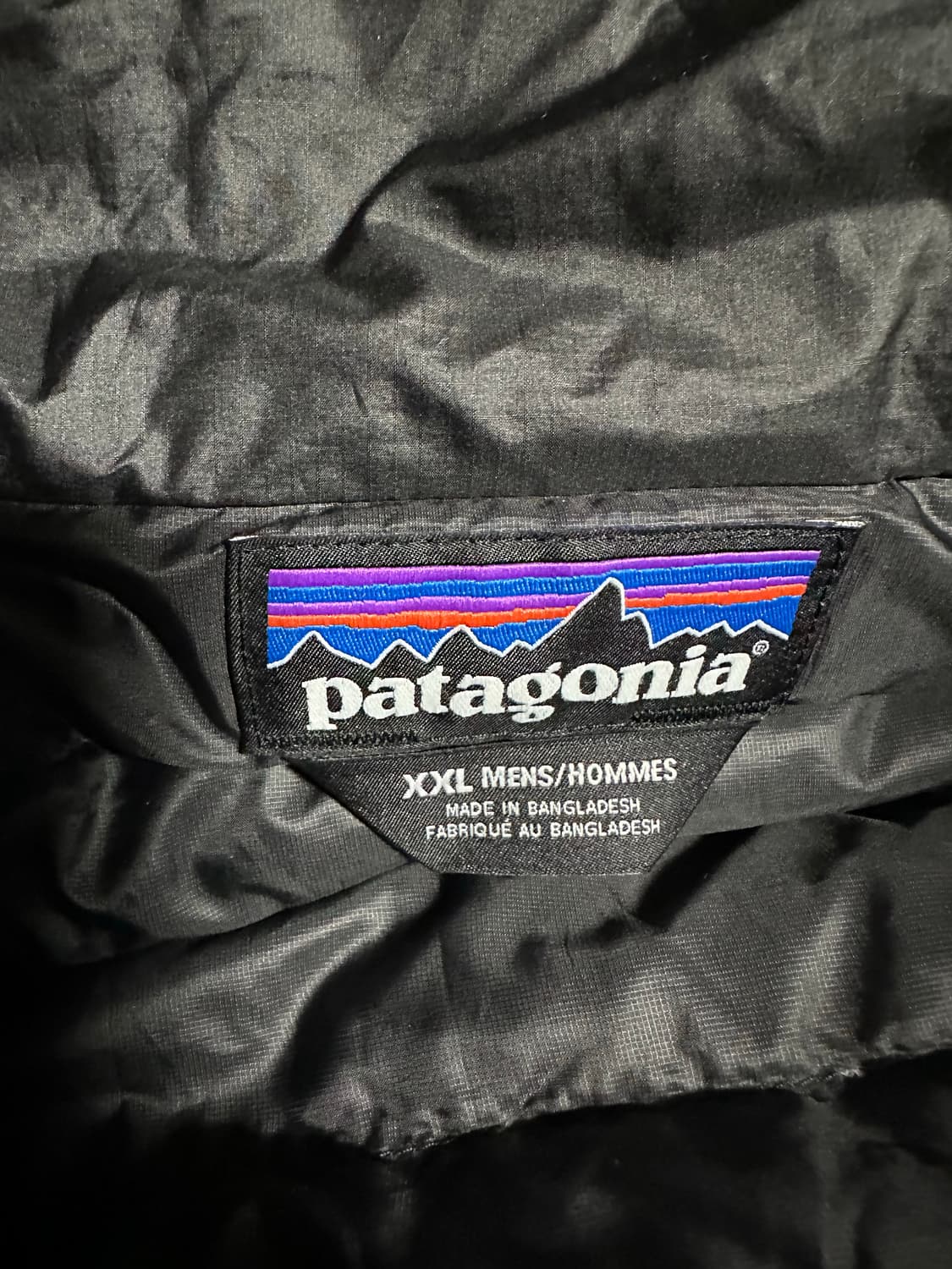 파타고니아 다운스웨터 패딩 블랙 xxl 상품이미지3