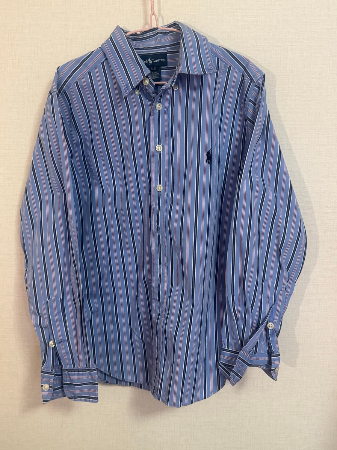 랄프로렌 스트라이프 셔츠 (블루/S) 상품이미지1