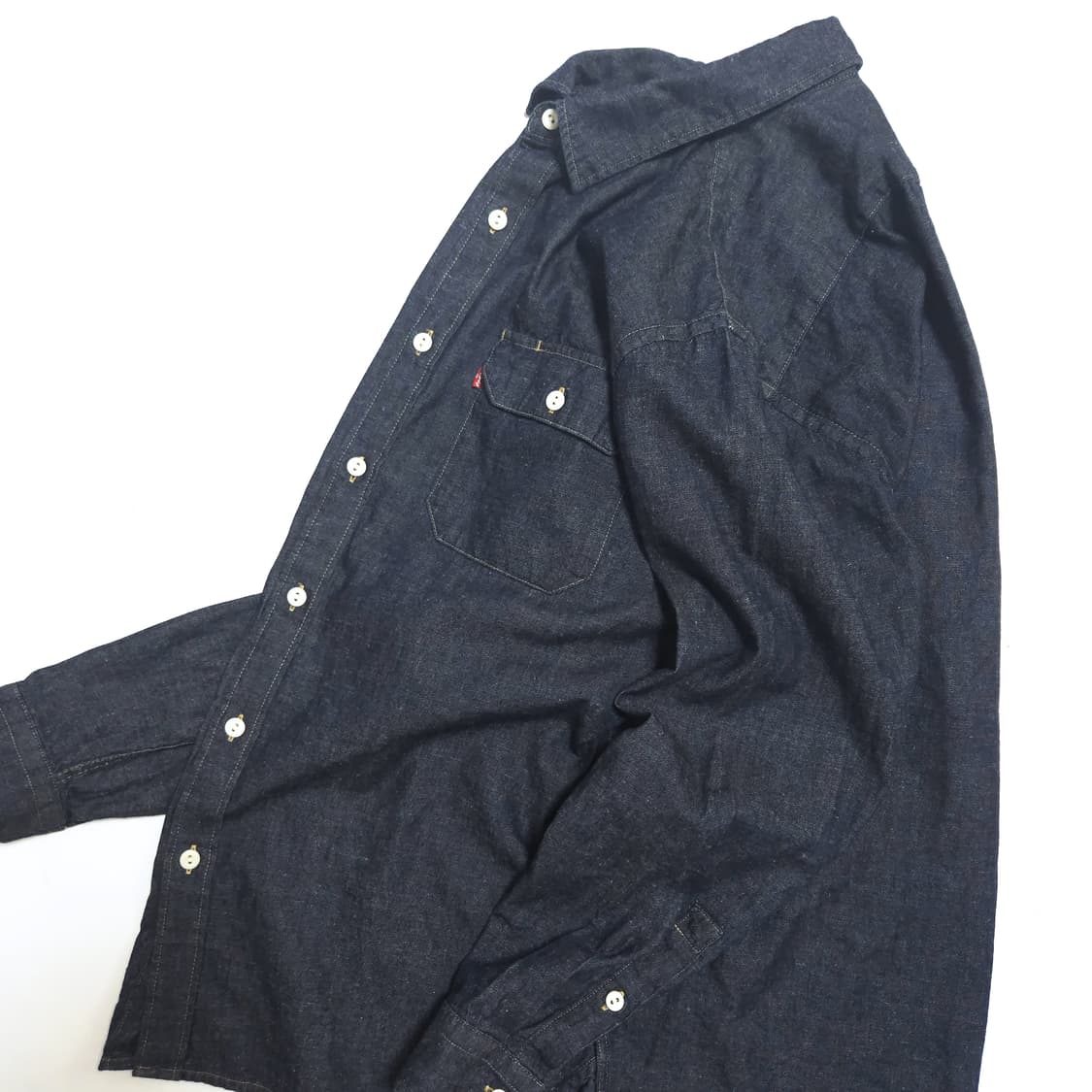 리바이스 Levis 잭슨 워커 릴렉스드 오버 데님 셔츠 상품이미지4