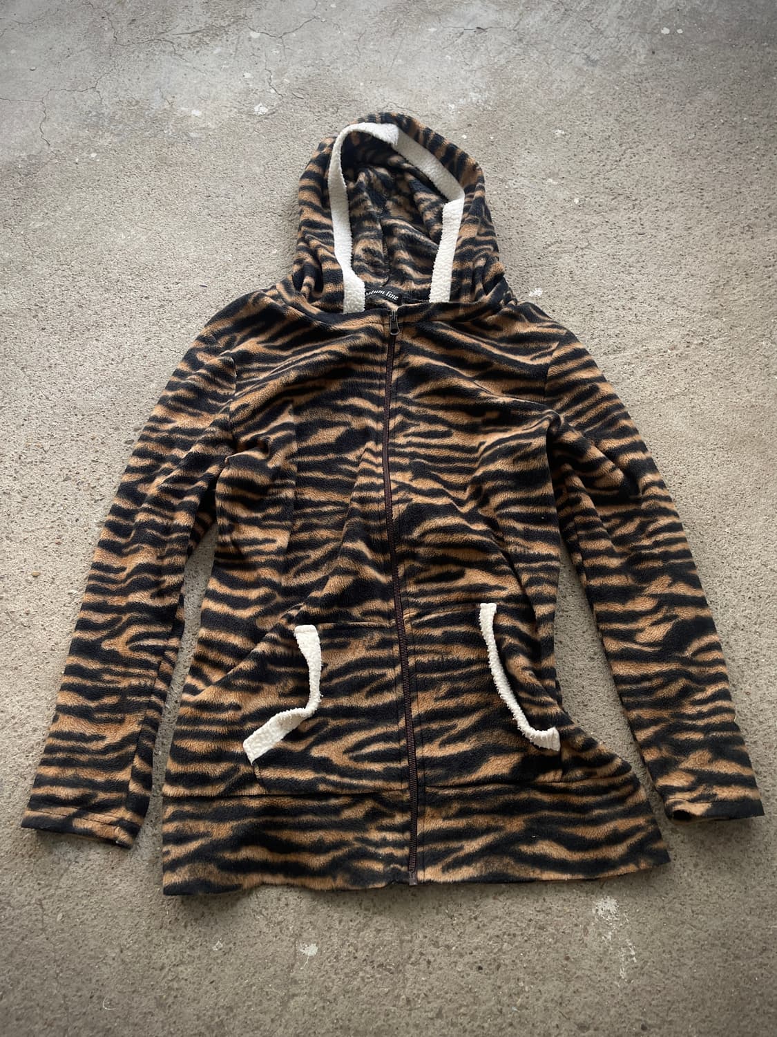 Leopard zip up hoody 상품이미지1