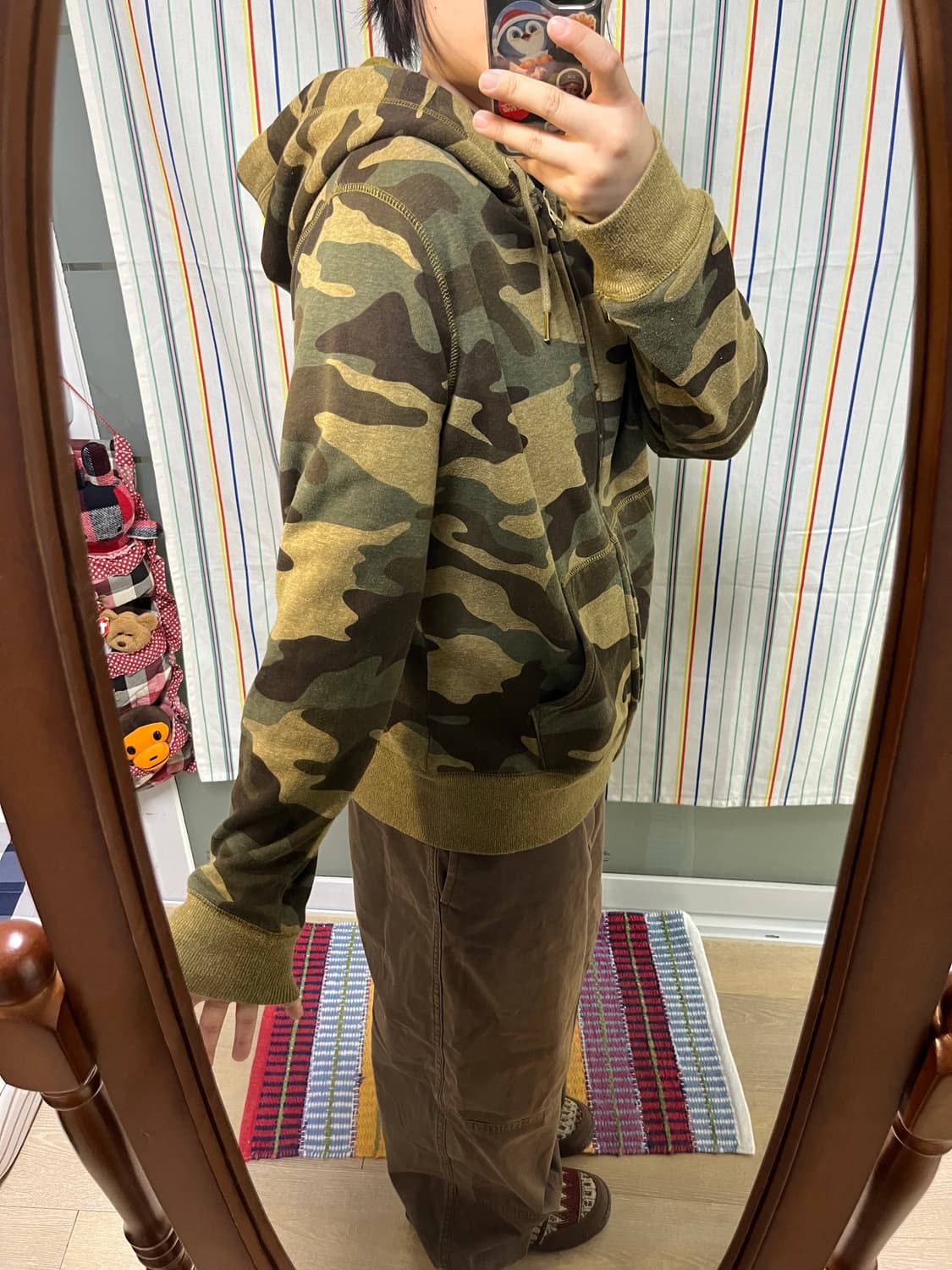 Mocomoco 카모 후드집업 상품이미지7