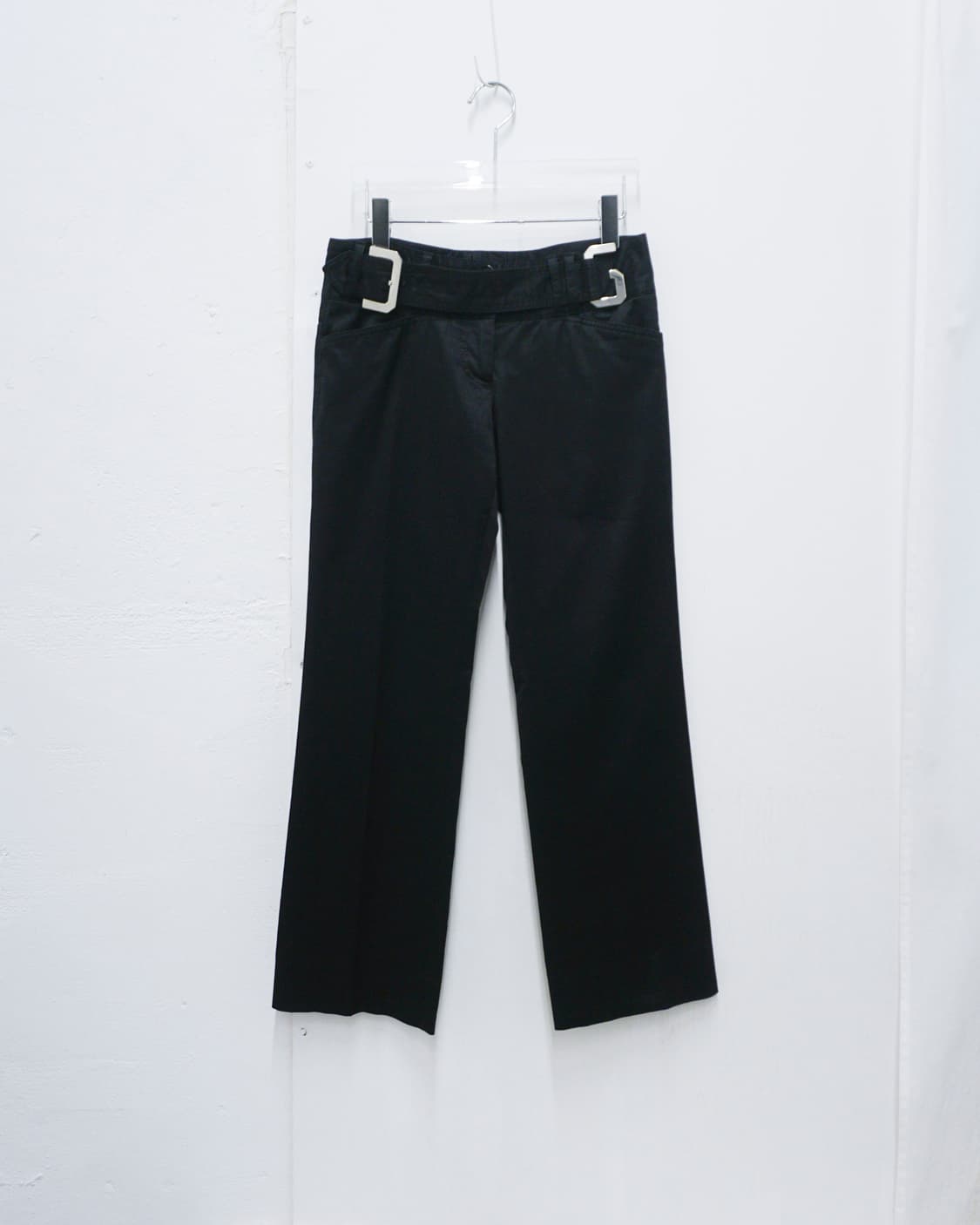 DOLCE & GABBANA metal-buckle pants 상품이미지1