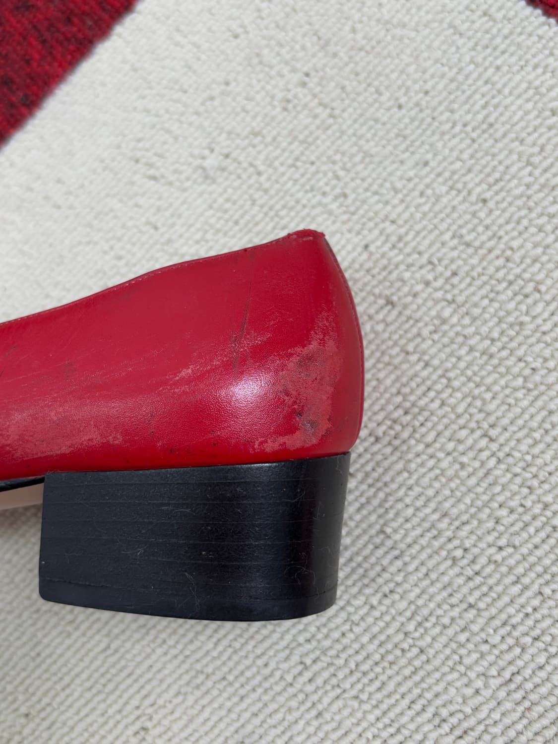 Salvatore Ferragamo Red Flat Shoes 상품이미지5