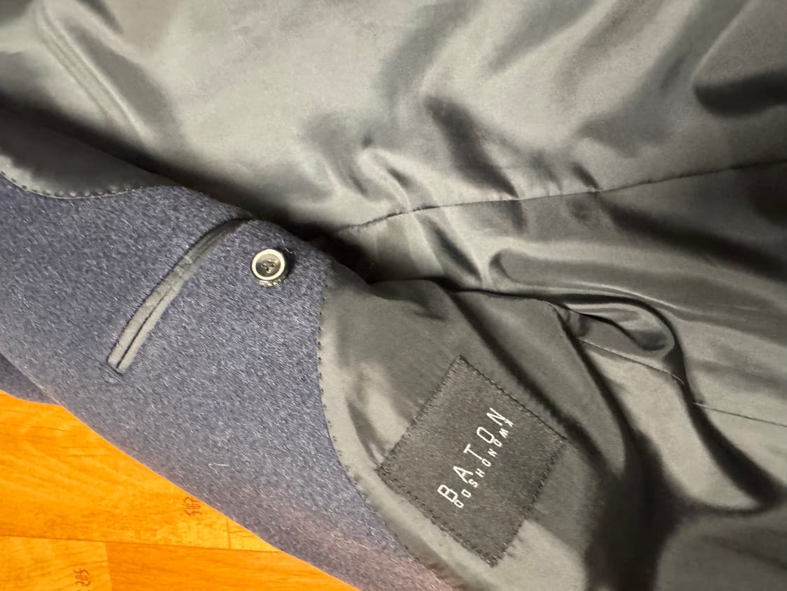 [100] 국내 양복점 제작 비스포크 수제 캐시미어 코트 상품이미지5