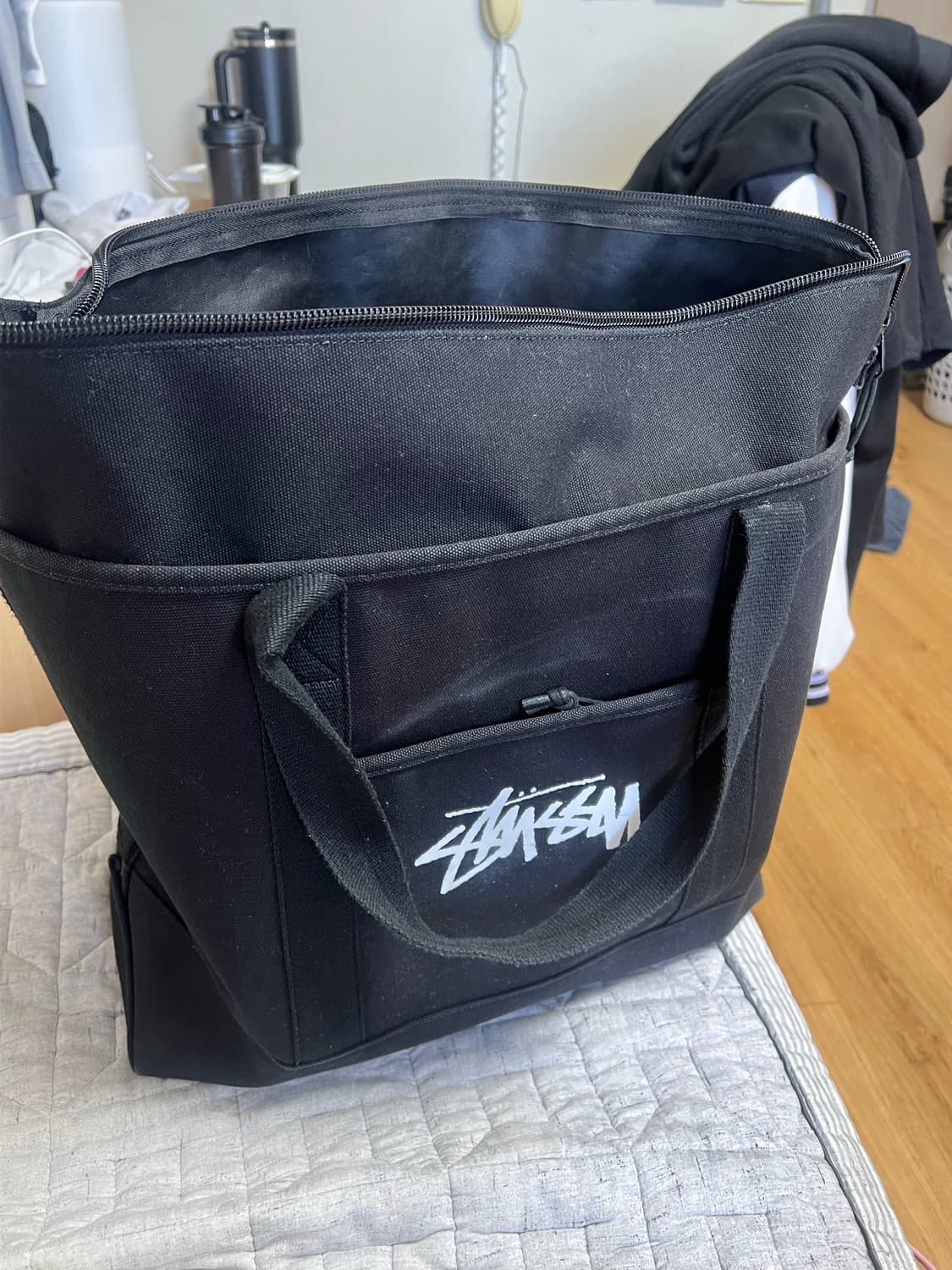 스투시 나이키 콜라보 토트백 상품이미지1