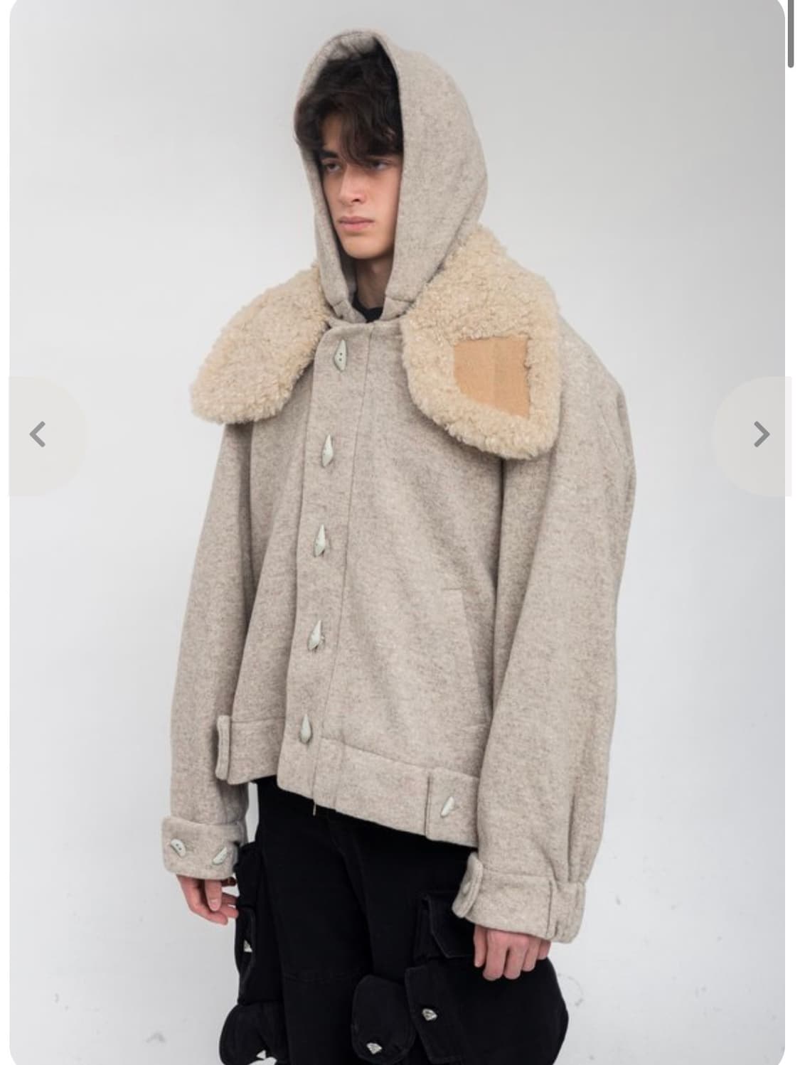 Hyein Seo 오버사이즈드 울 자켓 size1 상품이미지2