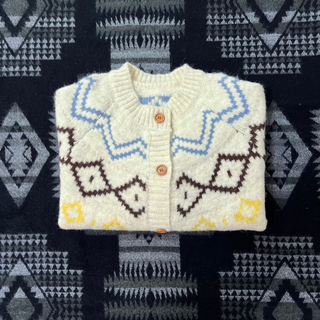 빈티지 가디건 여성 44~55 상품이미지4