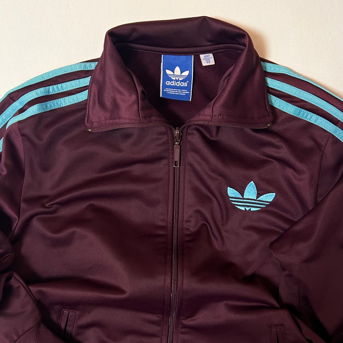 (85) 아디다스 버건디 파이어버드 져지 상품이미지2