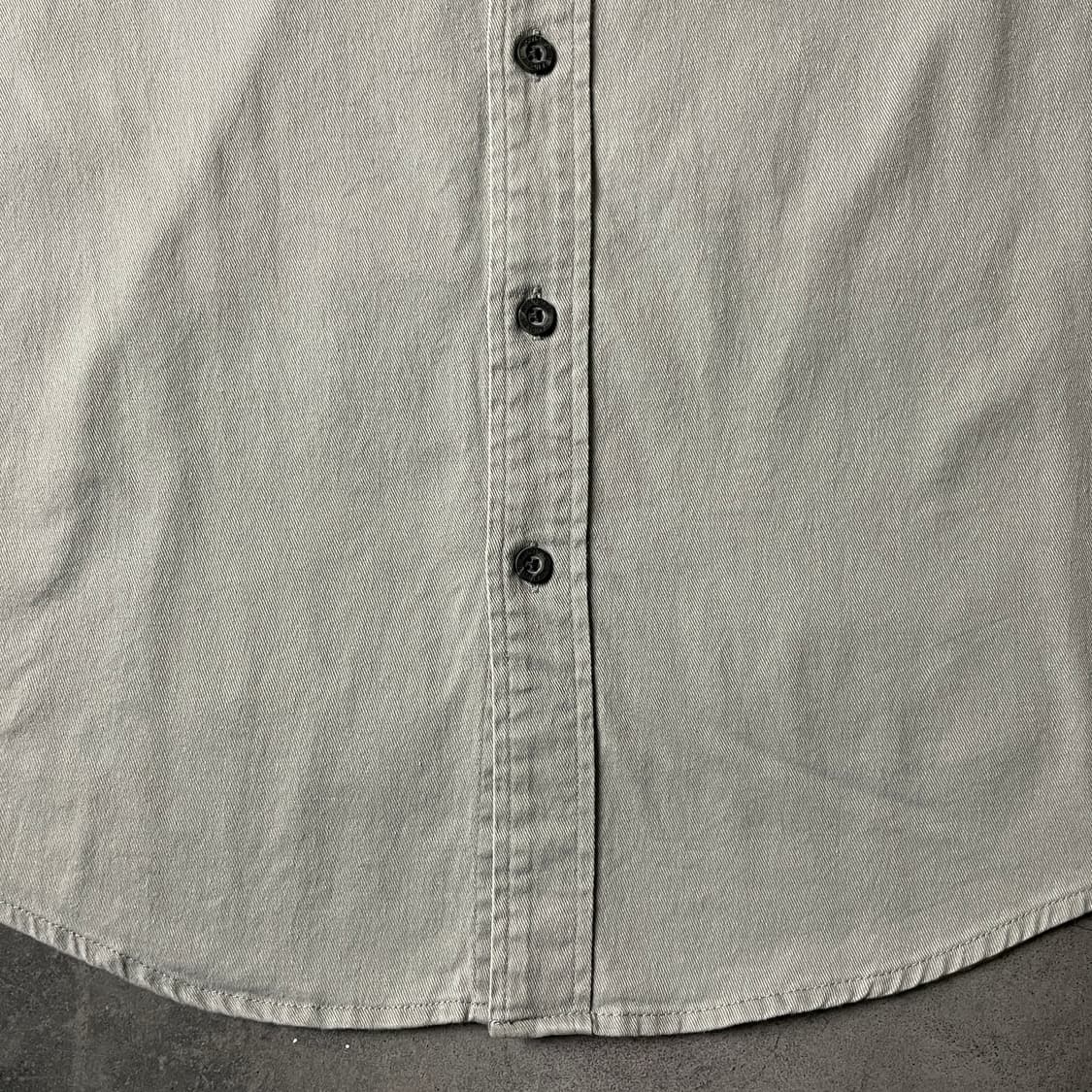 WRANGLER 랭글러 빈티지 그레이 반팔 셔츠 A00756 상품이미지4