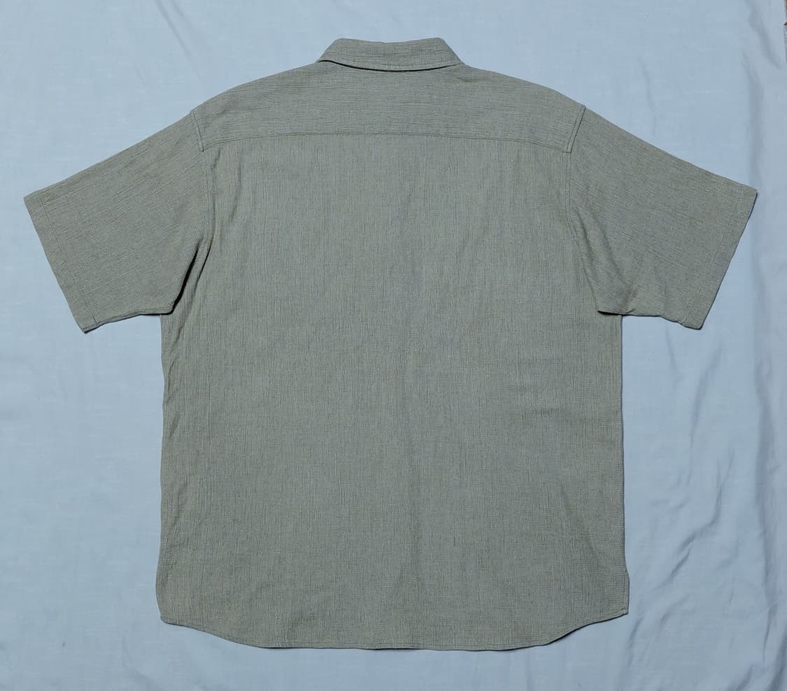 [100] L.L.Bean 빈티지 코튼 리넨 풀오버 반팔 셔츠 (베이지) 상품이미지8