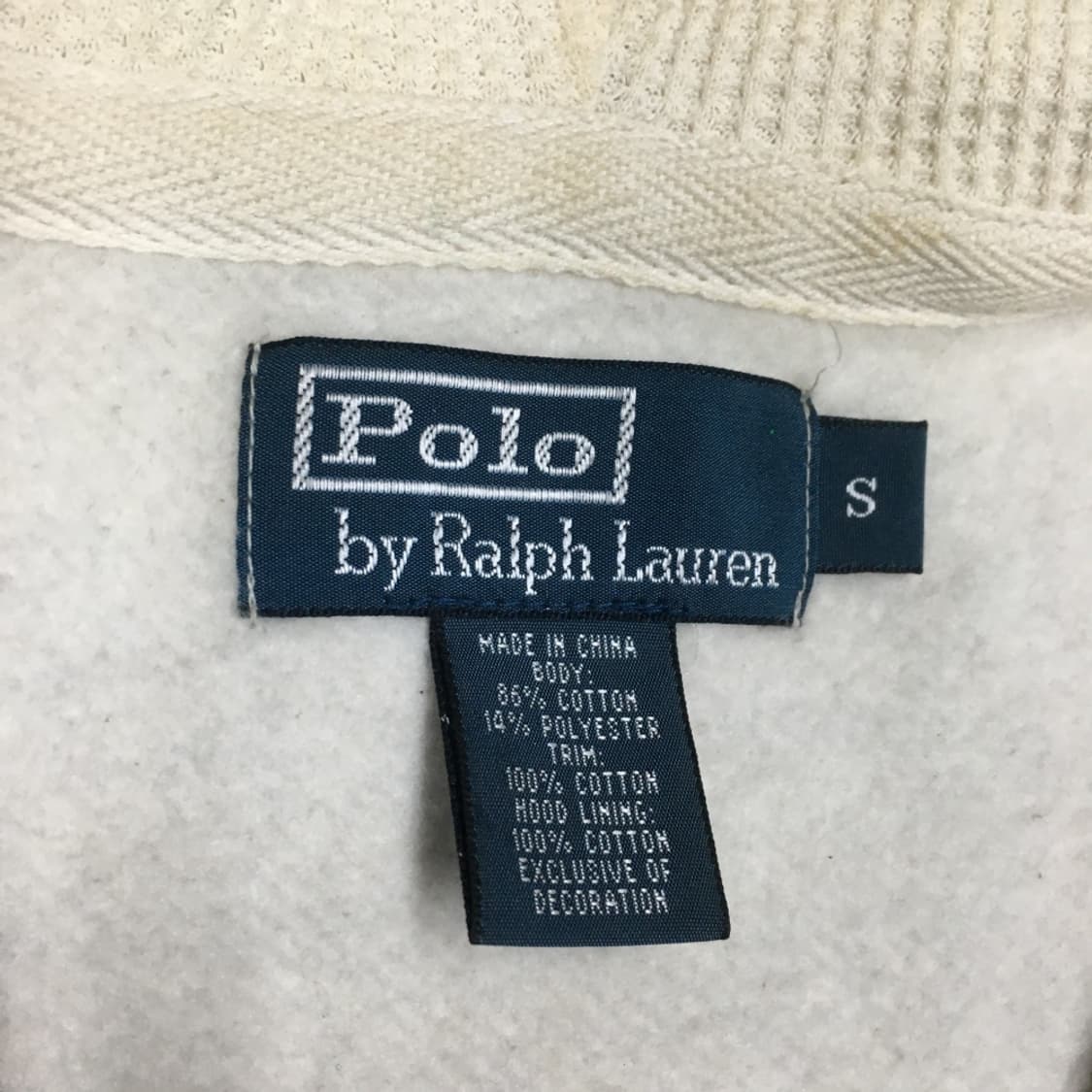 폴로 90'S 스몰포니 기모 후드집업 CC06 상품이미지5