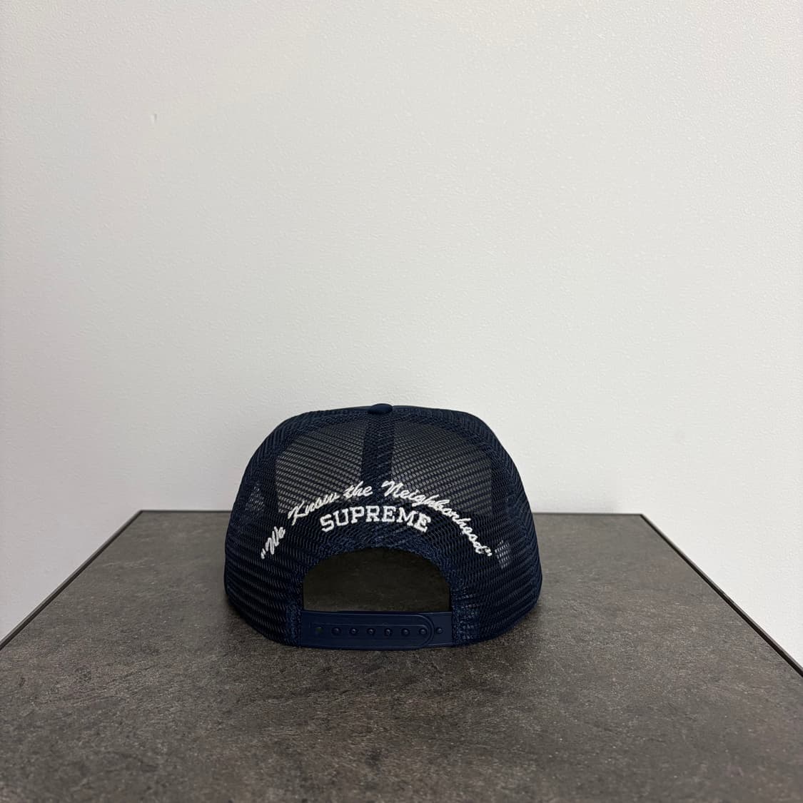 (OS) 슈프림 6패널 볼캡 모자 비프 네이비 상품이미지4