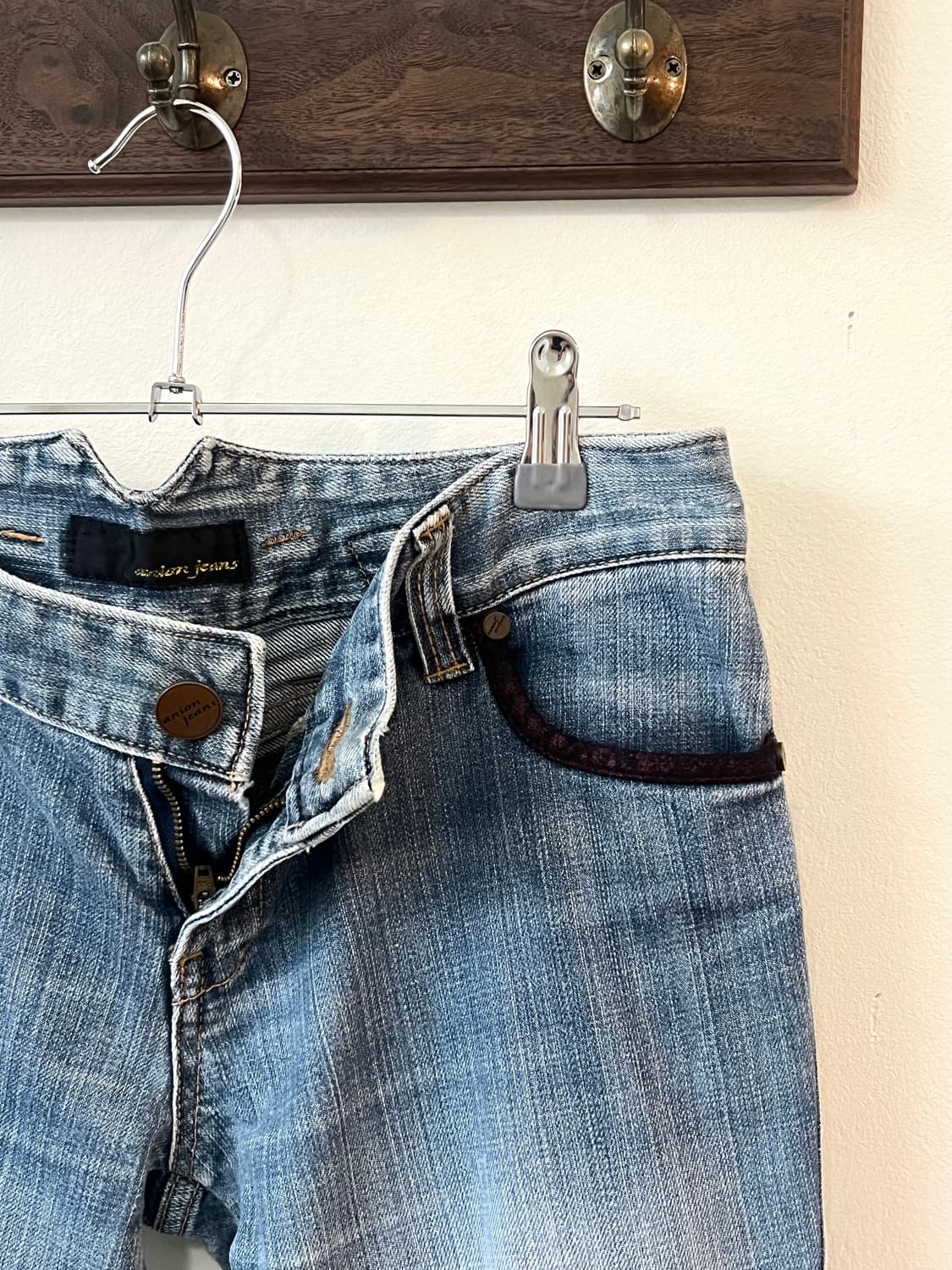 anion jeans 버클 데님 팬츠 상품이미지3