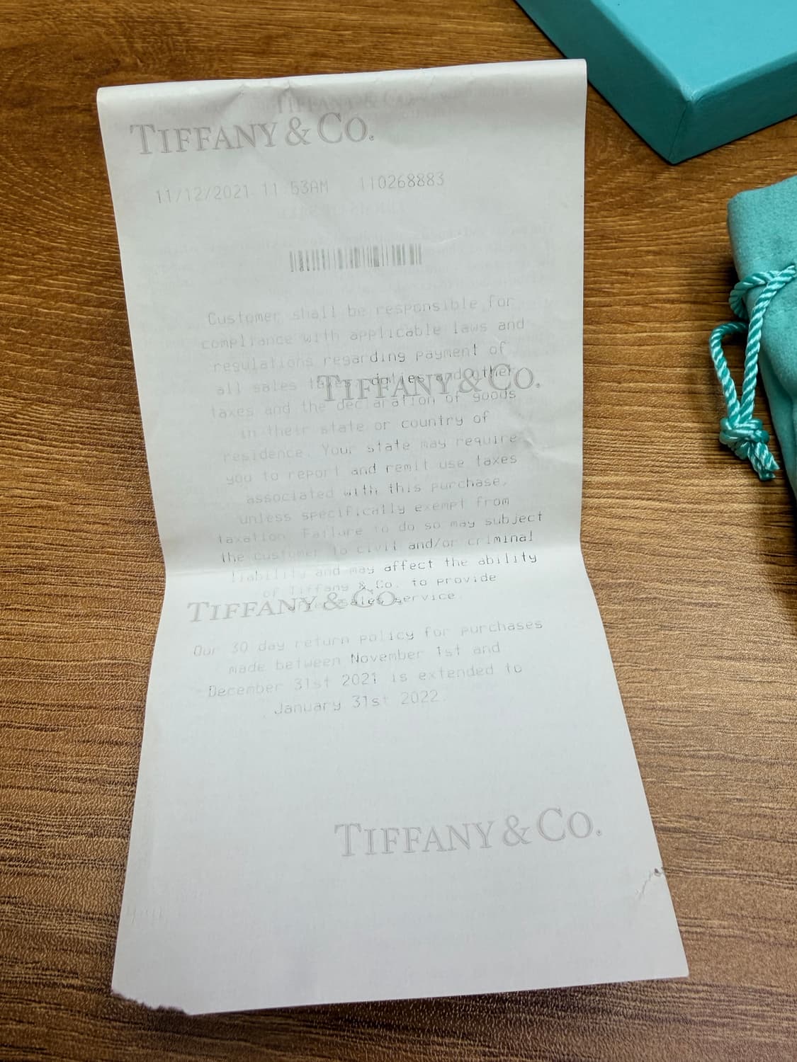 슈프림 21FW 티파니 Oval Tag Pearl Necklace 상품이미지7