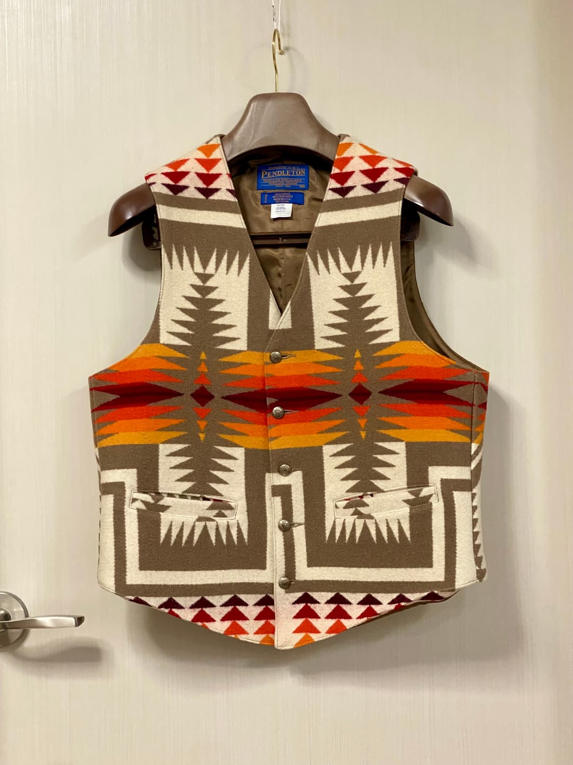 펜들턴 네이티브 웨스턴 울 베스트 상품이미지1