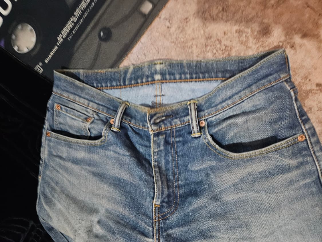 LEVI'S 리바이스 502 워싱 데님 팬츠 상품이미지3