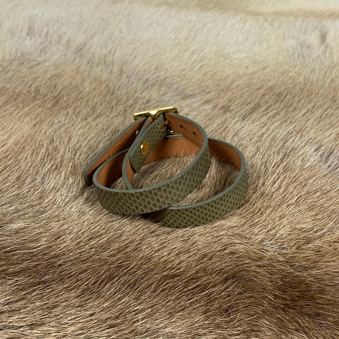 언더커버 더블 레더 팔찌 상품이미지4