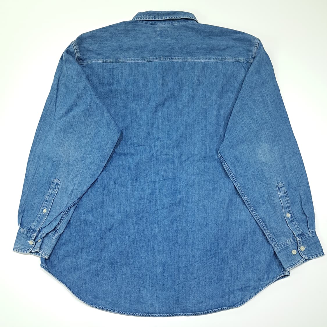 CL232 L 갭 90s 올드갭 데님 버튼다운 셔츠 남방 상품이미지6