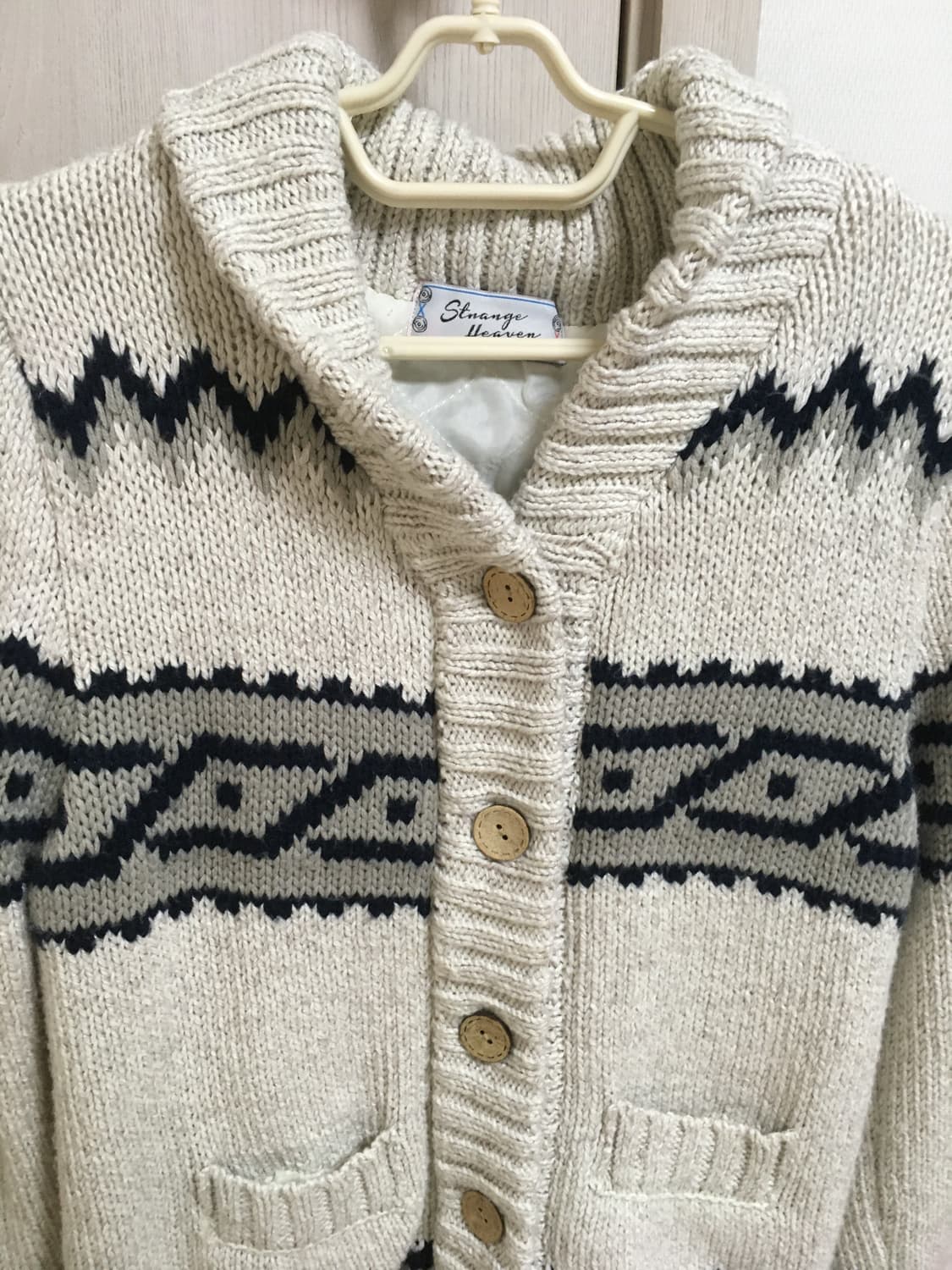 노르딕 누빔 가디건 상품이미지4