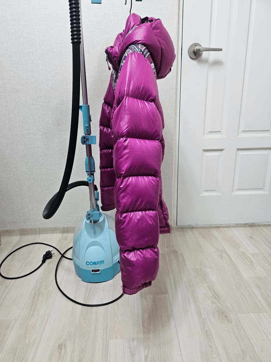 (90) ☆초대장급☆ 노스페이스 700 [퍼플] 구스다운패딩 상품이미지6