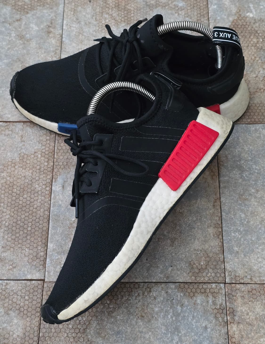 (265)아디다스 nmd r1 코어 블랙 상품이미지6