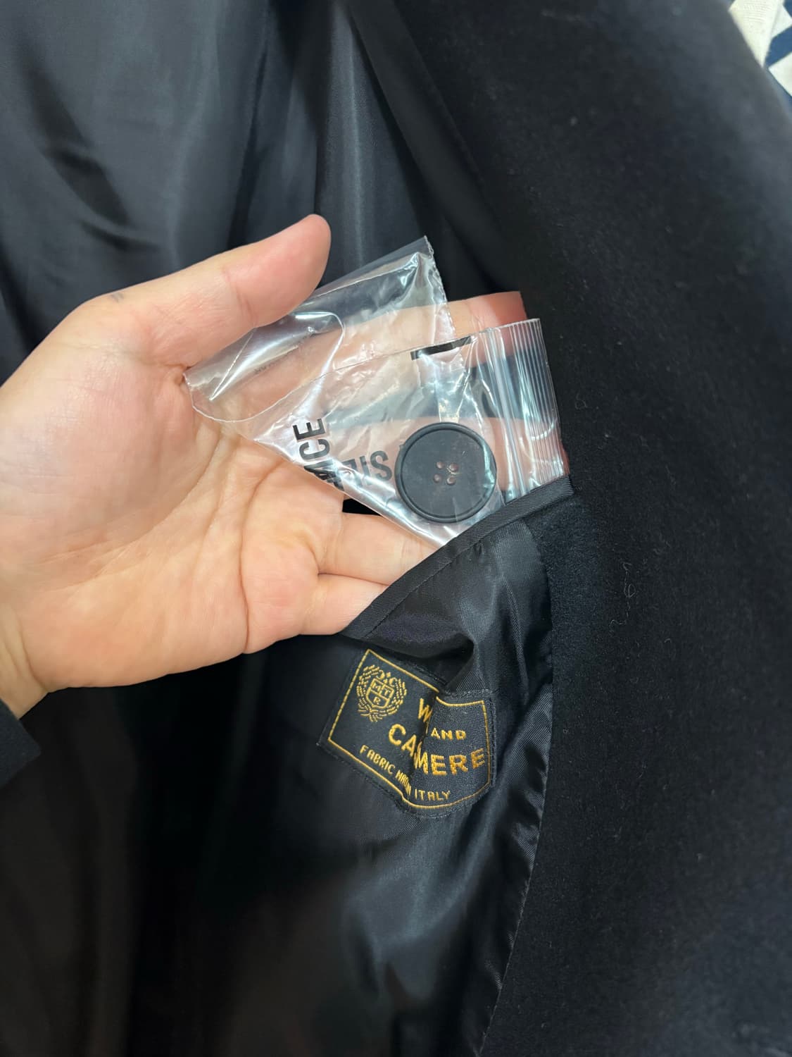 인사일런스 / 캐시미어 울 싱글코트 상품이미지7