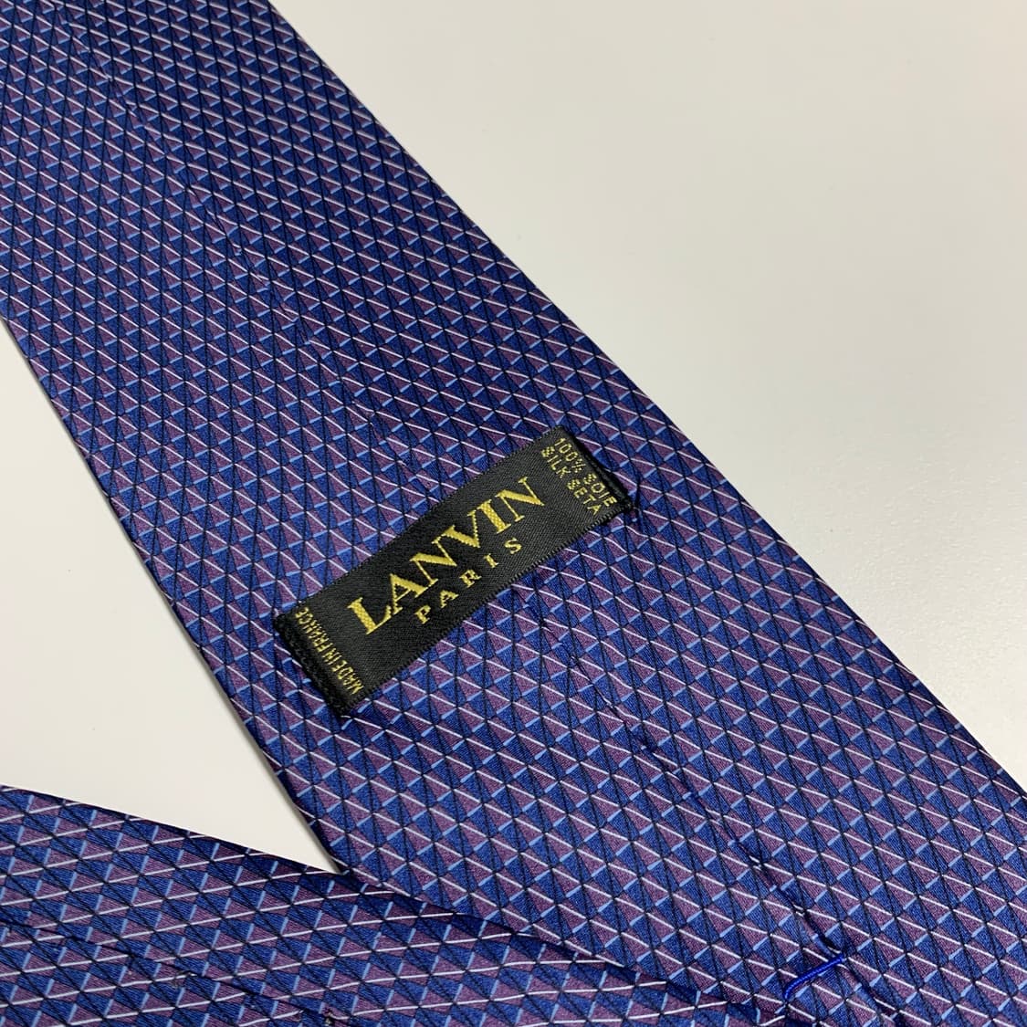 랑방(LANVIN) 명품 100실크 최상급 클래식 정장넥타이 A+ 상품이미지7