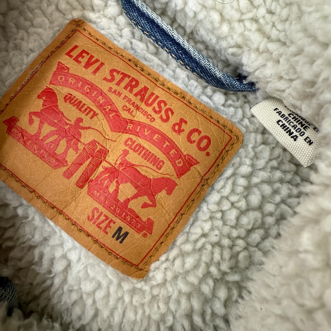 리바이스 셰르파 데님자켓 r1973 상품이미지7