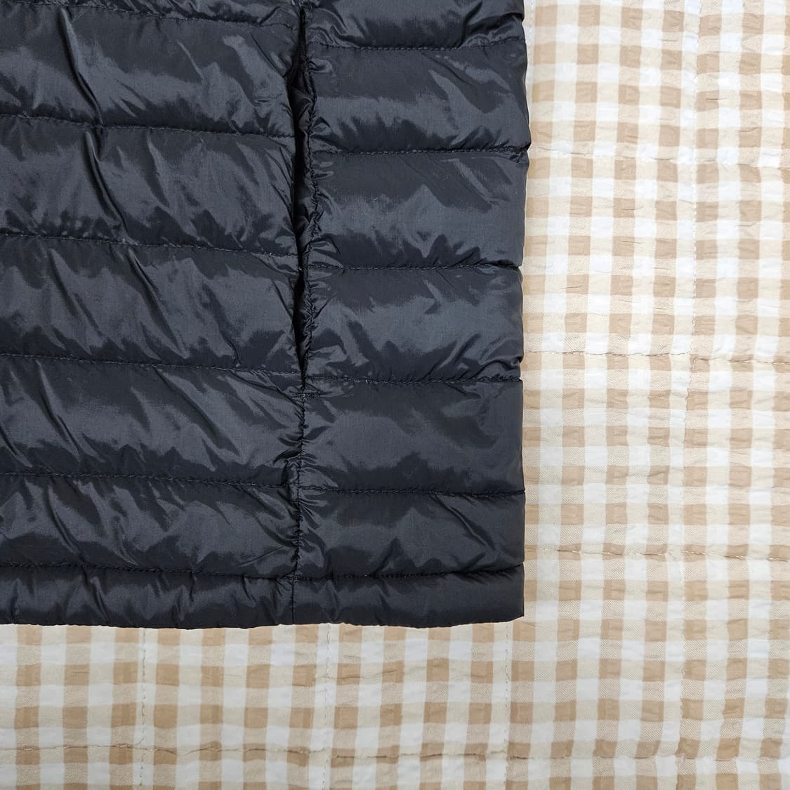 무신사 오리털 경량패딩 베스트 조끼 남자100 상품이미지4